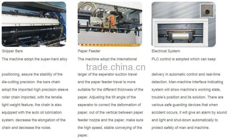 Automatic Stripping Die cutting Machine/Flatbed Paper Die Cutter