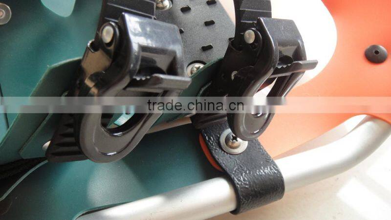 Bottom price of snow shoes rubber adjustable strap