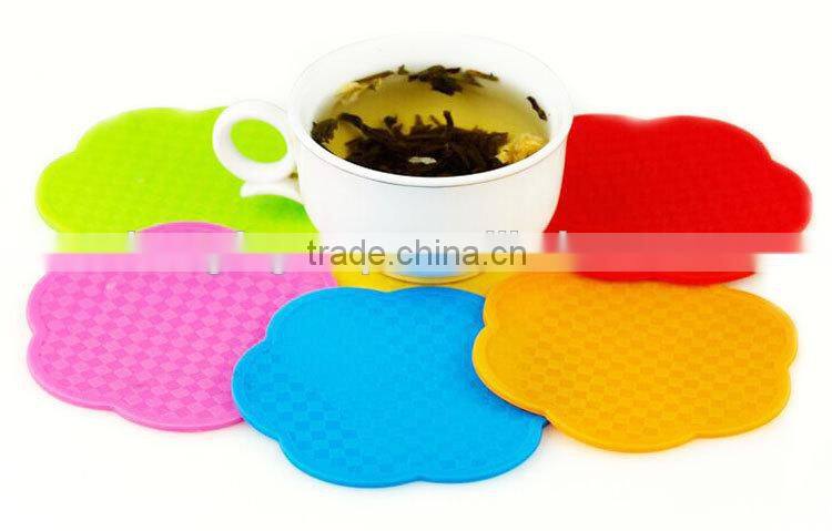 Durable heat resistant cheap custom silicone hot pad