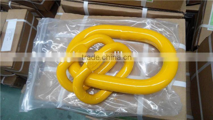 Rigging Hardware Red Color Painted G80 Alloy Steel Forged Chain Master Link