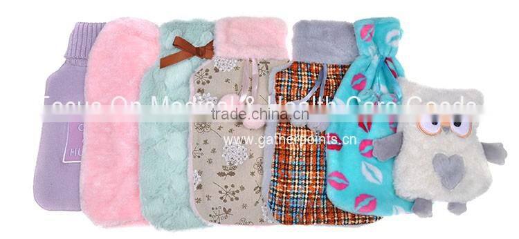 Luxury Target Hot Water Bottle With Fleece Cover