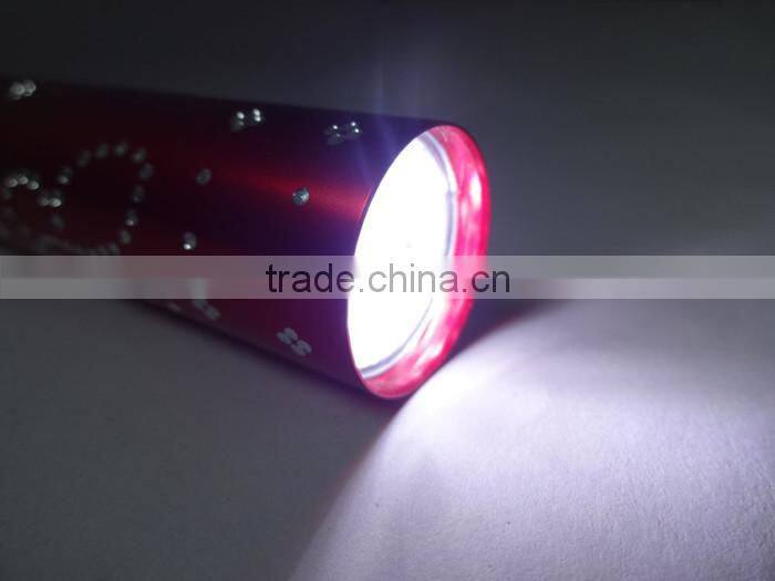 Onlystar GS-8019 factory supply 9led torch light aluminum alloy pocket size led flashlight