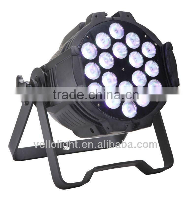 Christmas promotion led 18x12w Par Can guangzhou led stage par light LED Wash-518(5in1)