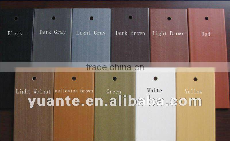 Outdoor and eco-friendly wood plastic composite WPC fence 1