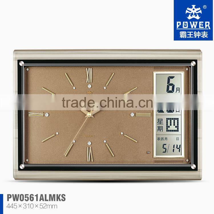 fashional design led clock wall clocks battery operated