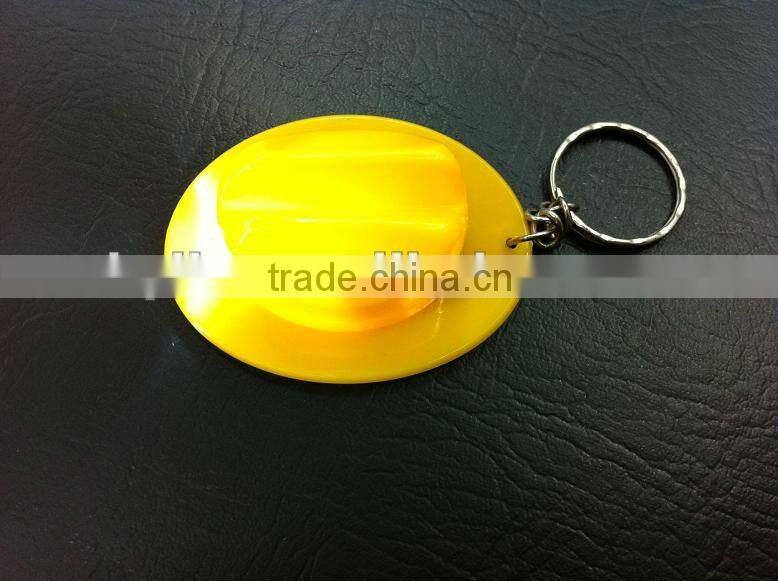 hat shape LED keyring