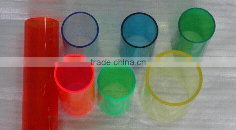 PC tube hanging plastic tubes