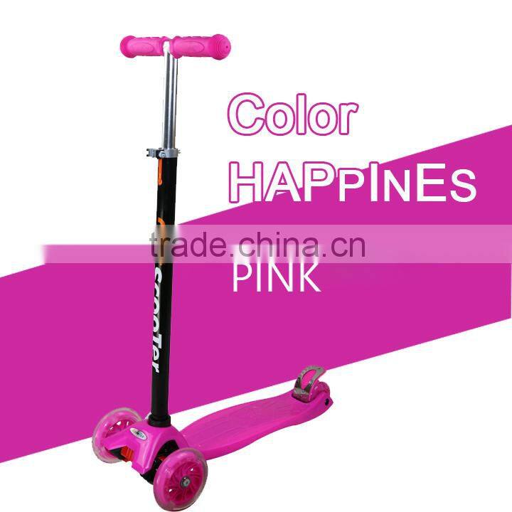 4 wheels kick scooter for children