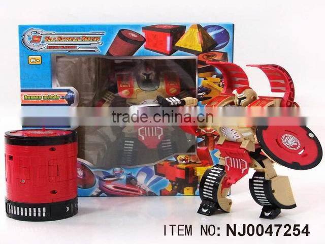 polular plastic deformation robot toys for kids