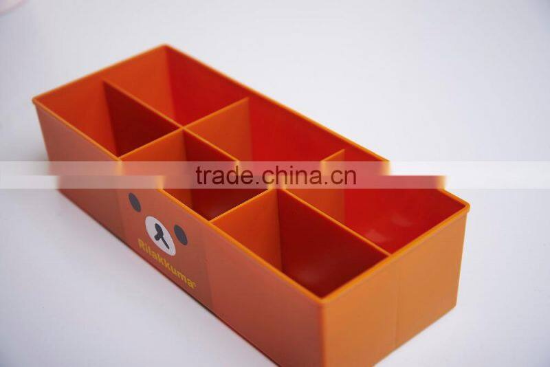 colorful plastic drawer storage box/storage basket