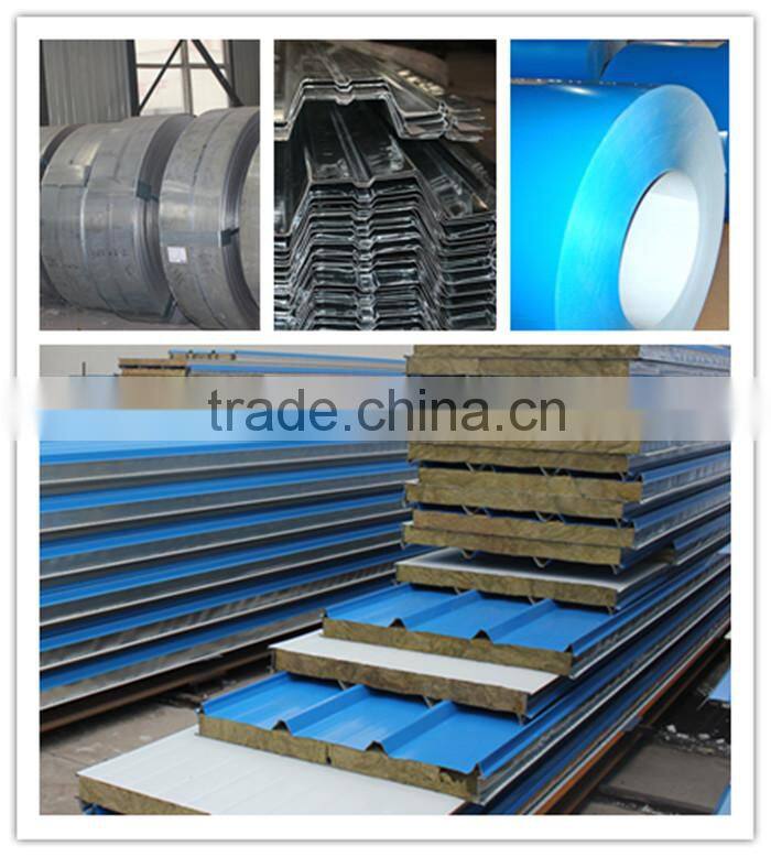 Corrugated Steel roofing Sheet for warehouse, living house, prefab house