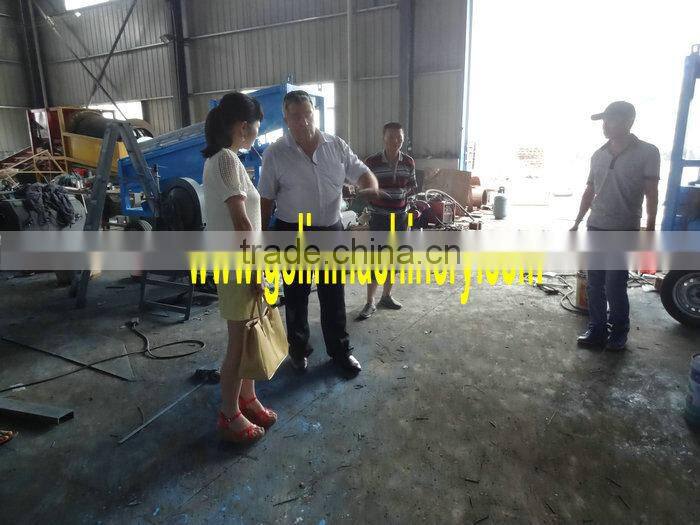 Gold mining machine gold washing trommel