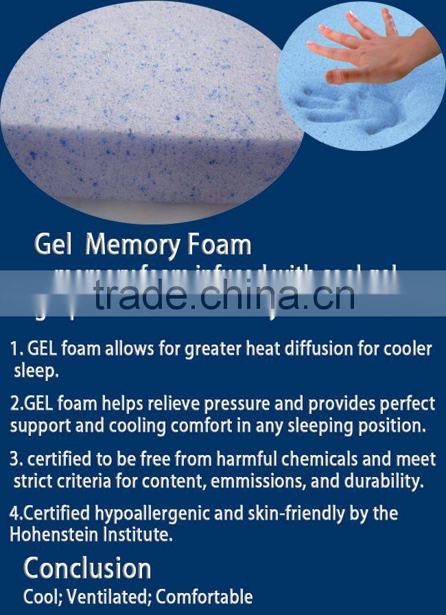 Cooling anti-snore gel pillow