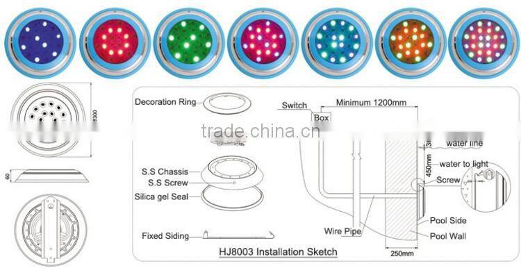 Alibaba golden china supplier durable ocean led underwater lights