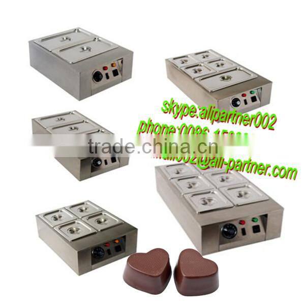 Water heating chocolate melting machine