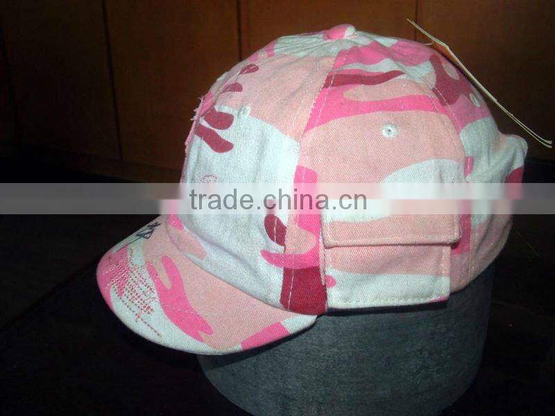 100% cotton twill sublimation print baseball cap