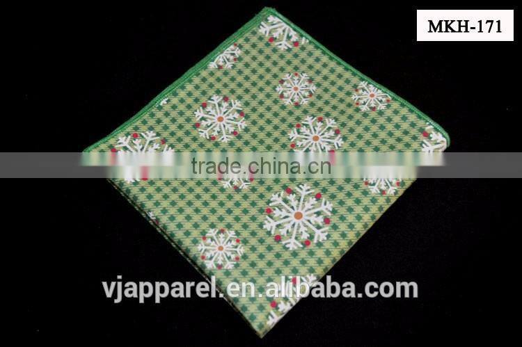 Handmade Liberty Fabric Pocket Square Handkerchief Wedding