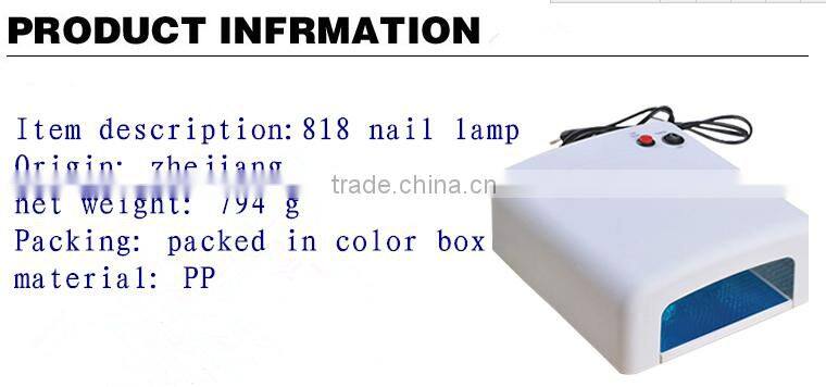Wholesale Nail phototherapy machine phototherapy lamp 36W 818UV / UV heat lamp