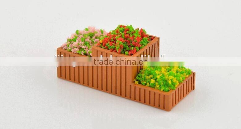 artificial plastic model flower, 2015 new flower pot