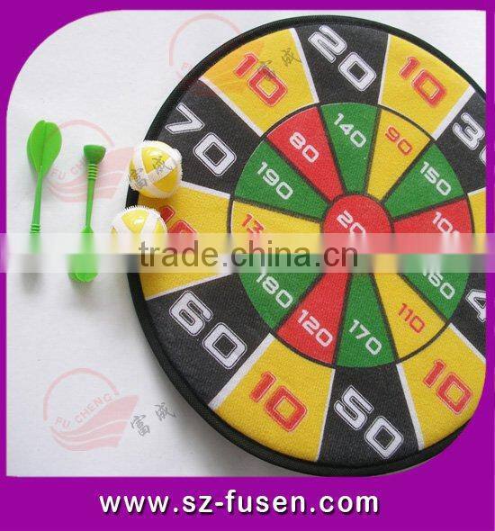 fastener tape throw and catch ball game