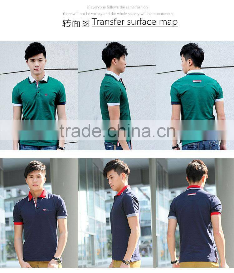 casual 100% cotton heavy weight polo shirt