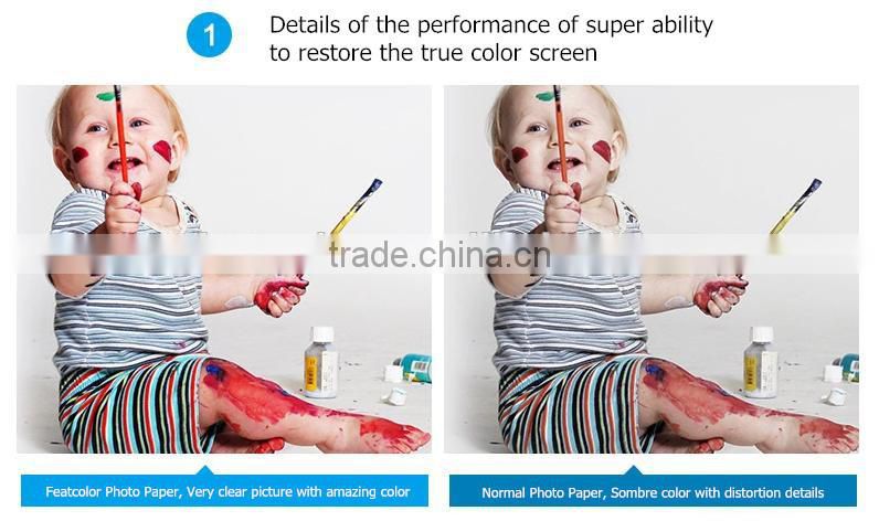 China factory professional waterproof 4X6 matte photo paper