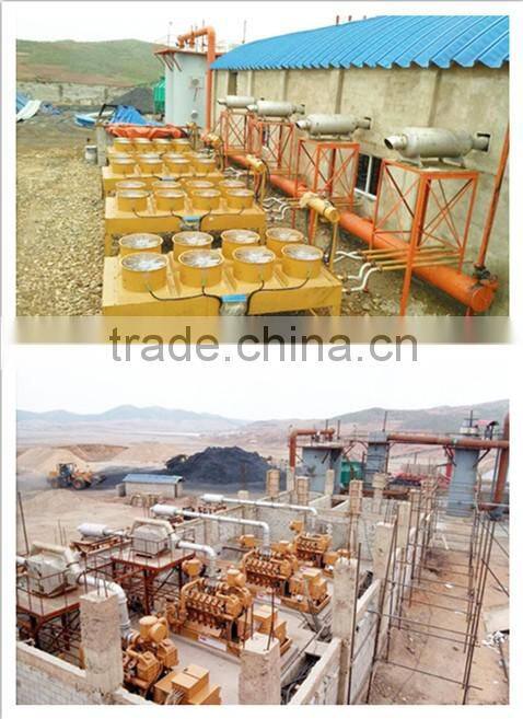 500KW coal bed gas generator for continuous work