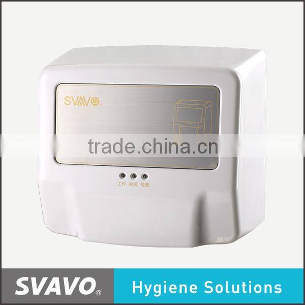 automatic jet hand dryer, toilet electrical hand blower, wall mount washroom hand dryer machine