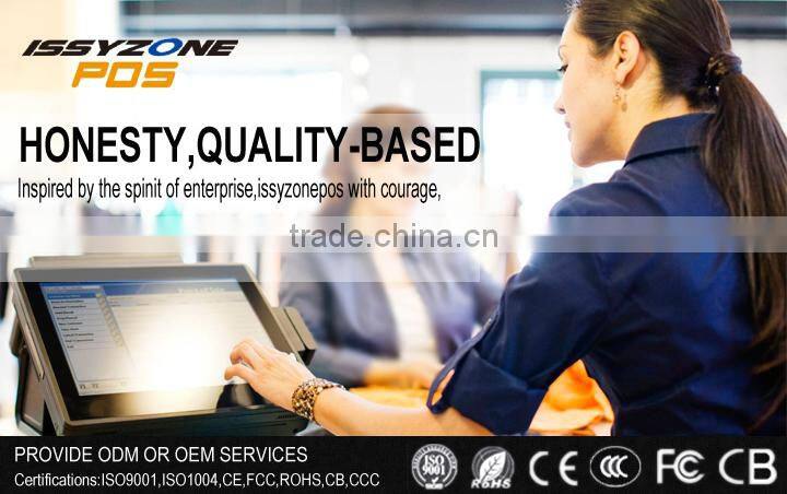 IZP034 Android Pos system touch Pos with 80mm printer built-in