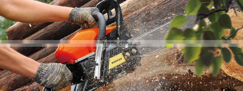 GASOLINE CHAINSAW CUTTING WOOD GAS CHAIN SAW ALUMINUM CRANKCASE