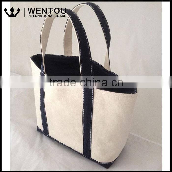 Free Shipping Wholesale Monogrammed Medium Canvas Boat Tote