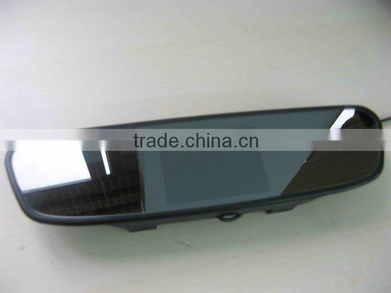 12voltage waterproof CMOS reversing camera rear view 3.5inch mirror TFT display system PSV-2-350