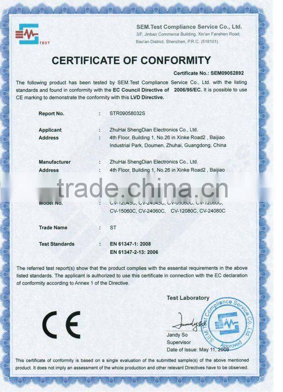 led driver constant voltage 12V 60W IP67 design