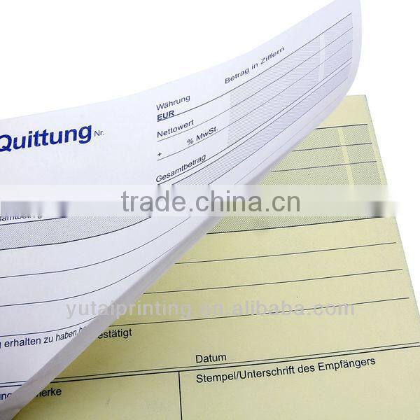 Hot Sale Sample Hotel Bill Receipt Book Manufacturer
