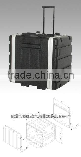 ABS 19'' flight case at 10U