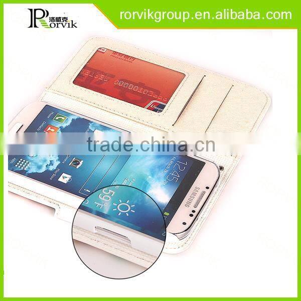 2 in 1 PU Leather Cell Phone Case Sublimation Printed Technology for Samsung Galaxy S4 I9500