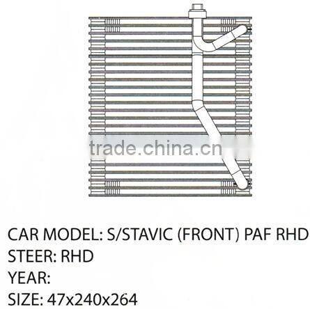 Car auto ac parts air conditioner auto evaporator For SSANGYONG