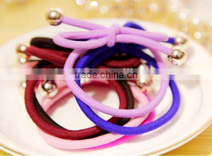 metal free colorful good quality elastic hair band