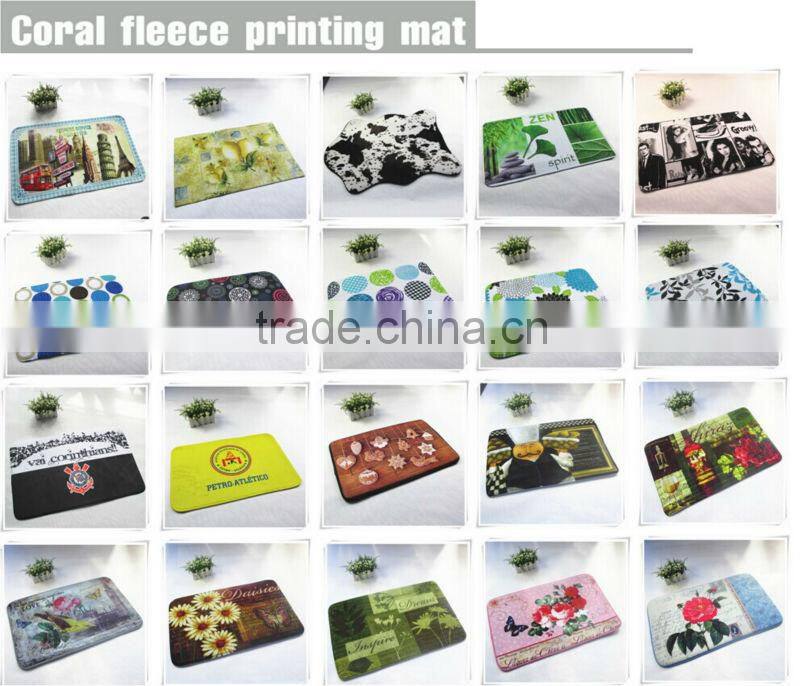Thin cheap pvc mat on sale