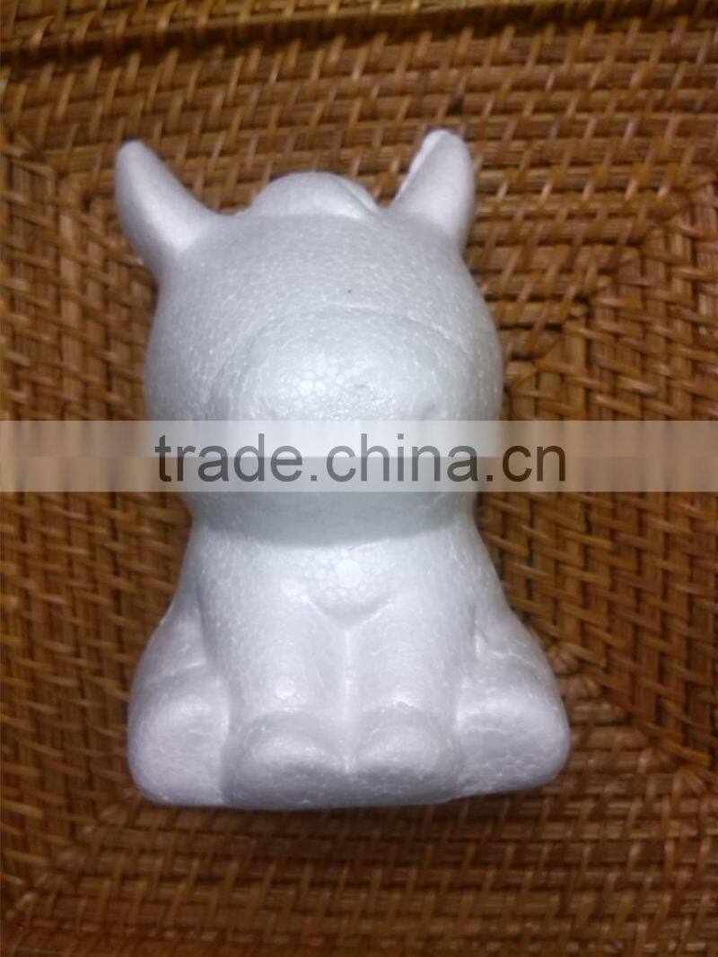 YIWU artificial animal model/ styrofoam animal for diy