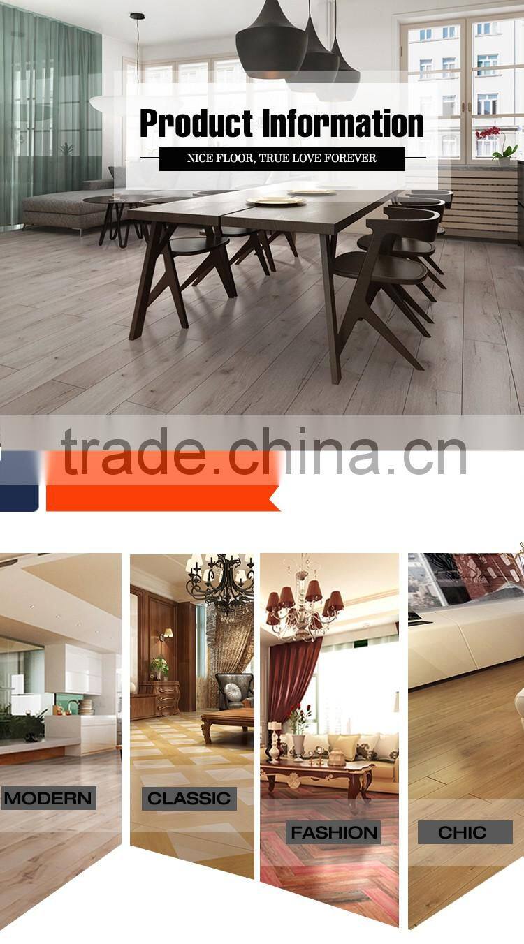 Wood Grain Click Planks Vinyl WPC Flooring