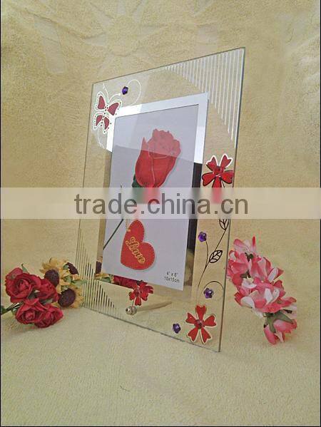 Realy Picture Beautiful Gift 8" Vertical Glass Photo Frame