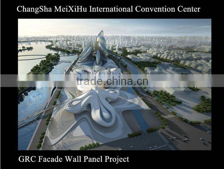 High quality waterproof GRC ceiling tiles construction material hotel theater