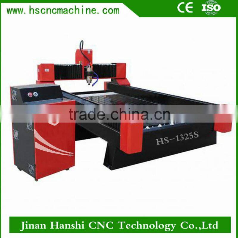 HS1325-Stone 3 axis cnc router changing head cnc cutting machine for stone slate,building stone