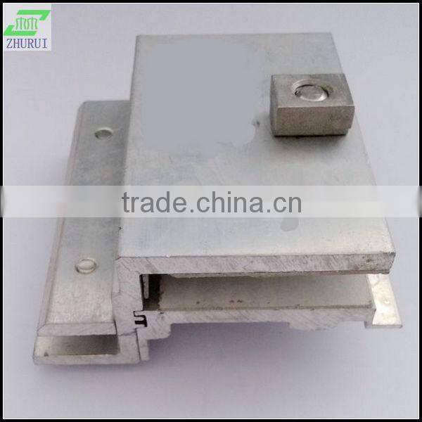 2014 Durable and High quality hanging glass clamp,glass railing clamp glass door clamp