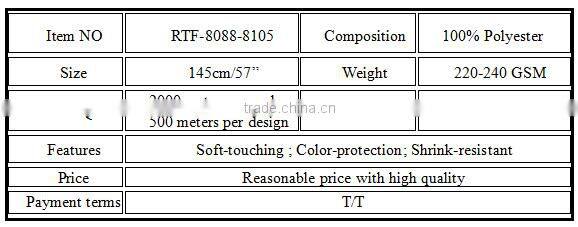 vairous design- make to order type- sofa flocking 57"/58"