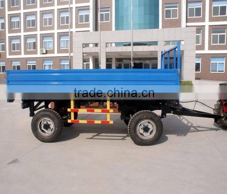 Direct factory supply 7C-5T 5Ton 4 wheel Farm trailer for sale