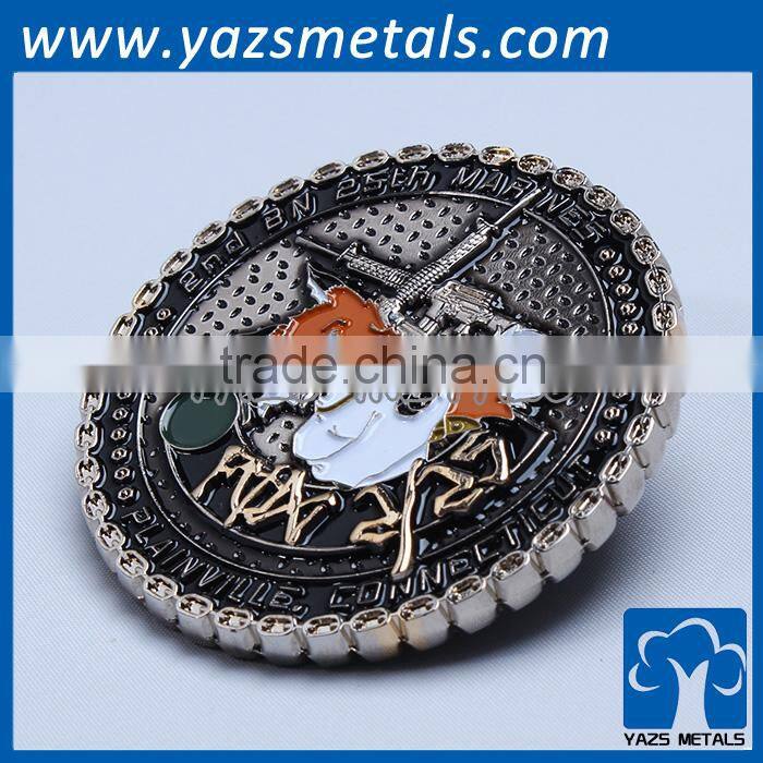 china custom metal factory custom metal east india company coin
