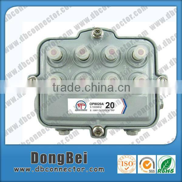 Hardline outdoor 2 way CATV tap