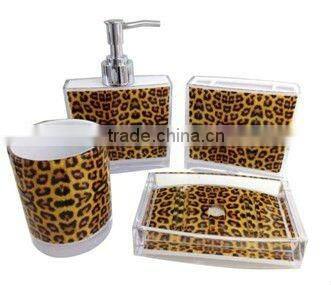 2013 4 PCS ACRYLIC BATHROOM SET